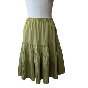 Moschino Vintage Cotton Peasant Skirt - Moschino Jeans - Moschino Donna Italy